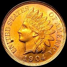 1904 RED Indian Head Cent UNCIRCULATED