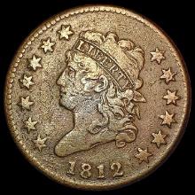 1812 Classic Head Large Cent LIGHTLY CIRCULATED