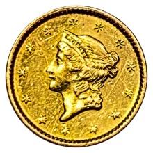 1851 Rare Gold Dollar