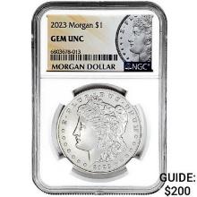 2023 Morgan Silver Dollar NGC Gem Uncirculated