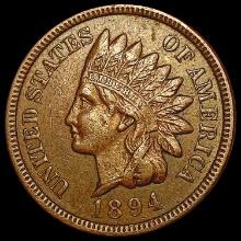 1894 Indian Head Cent CLOSELY UNCIRCULATED