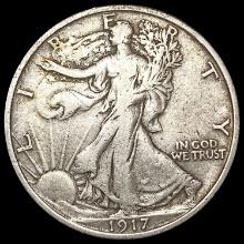 1917 Walking Liberty Half Dollar LIGHTLY CIRCULATE