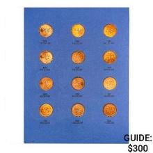 1920-2012 Canada 1c Album Lot (88 Coins)