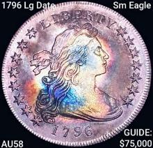 1796 Lg Date Sm Eagle Draped Bust Dollar