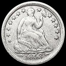 1853-O Seated Liberty Half Dime CLOSELY UNCIRCULAT