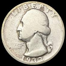 1932-S Washington Silver Quarter NICELY CIRCULATED