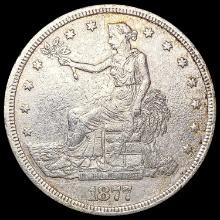 1877-S Silver Trade Dollar ABOUT UNCIRCULATED