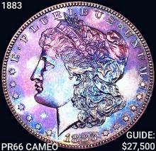 1883 Morgan Silver Dollar GEM PROOF CAM