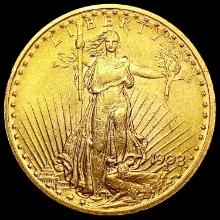 1908 $20 Gold Double Eagle UNCIRCULATED