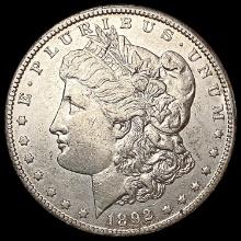 1892-CC Morgan Silver Dollar CLOSELY UNCIRCULATED