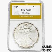 1996 Silver Eagle PGA MS70