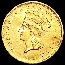 1856 Rare Gold Dollar UNCIRCULATED