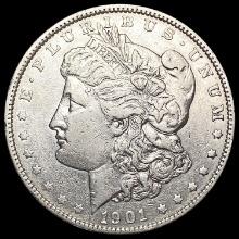 1901 Morgan Silver Dollar CLOSELY UNCIRCULATED