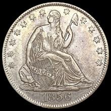 1856-O Seated Liberty Half Dollar CLOSELY UNCIRCULATED