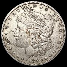 1886-O Morgan Silver Dollar NEARLY UNCIRCULATED