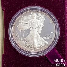1986-S Silver Eagle