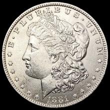 1881-O Morgan Silver Dollar GEM BU