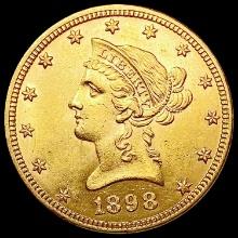 1898 $10 Gold Eagle UNCIRCULATED