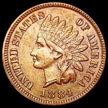 1884 Indian Head Cent CHOICE AU