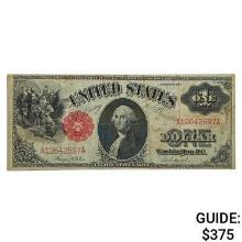 FR. 36 1917 $1 ONE DOLLAR LEGAL TENDER UNITED STATES NOTE VERY FINE