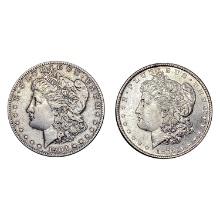 [2] 1878&1903 Morgan Silver Dollar