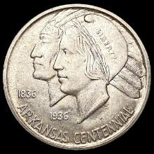 1936-D Arkansas Half Dollar CHOICE BU