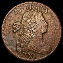 1807 Draped Bust Large Cent LIGHTLY CIRCULATED