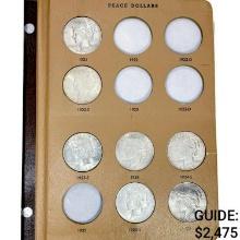 1921-1935 Peace Dollars Book (15 Coins)
