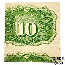 10C Fractional Currency