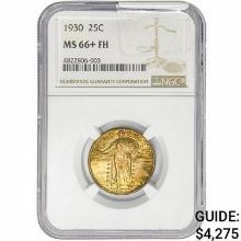 1930 Standing Liberty Quarter NGC MS66+ FH