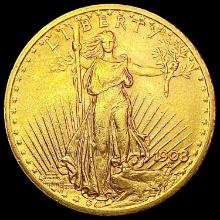 1908 $20 Gold Double Eagle UNCIRCULATED