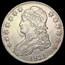 1831 Capped Bust Half Dollar CLOSELY UNCIRCULATED