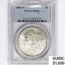 1889-O Morgan Silver Dollar PCGS MS63