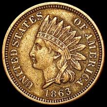 1863 Indian Head Cent CLOSELY UNCIRCULATED