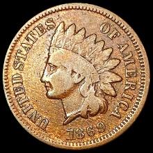 1869 Indian Head Cent LIGHTLY CIRCULATED