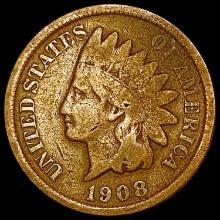 1908-S Indian Head Cent LIGHTLY CIRCULATED