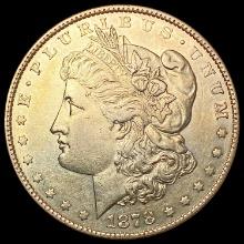 1878 Rev of '78 Morgan Silver Dollar CHOICE AU