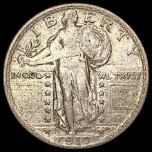 1917 Standing Liberty Quarter LIGHTLY CIRCULATED