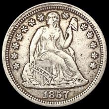 1857 Seated Liberty Dime LIGHTLY CIRCULATED