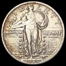 1920 Standing Liberty Quarter NEARLY UNCIRCULATED