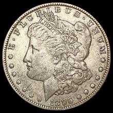 1896-O Morgan Silver Dollar NEARLY UNCIRCULATED