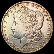 1894-O Morgan Silver Dollar NEARLY UNCIRCULATED