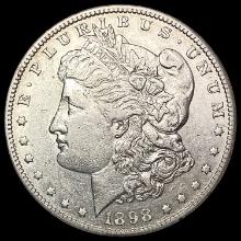 1898-S Morgan Silver Dollar NEARLY UNCIRCULATED