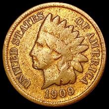 1909-S Indian Head Cent LIGHTLY CIRCULATED