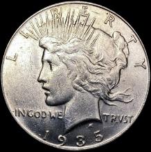 1935-S Silver Peace Dollar UNCIRCULATED