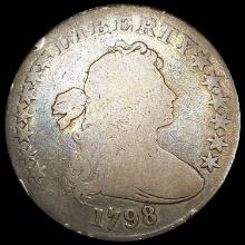 1798 Draped Bust Dollar NICELY CIRCULATED