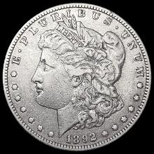 1892-S Morgan Silver Dollar LIGHTLY CIRCULATED