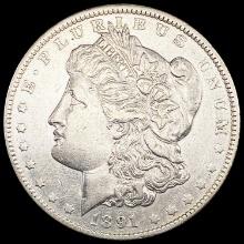 1891-O Morgan Silver Dollar CLOSELY UNCIRCULATED