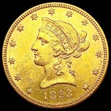 1893-O $10 Gold Eagle UNCIRCULATED