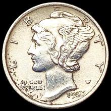 1920 FSB Mercury Dime CHOICE BU